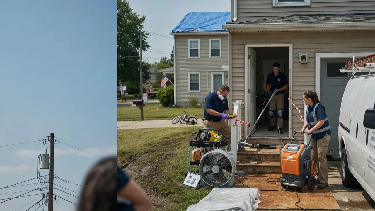 Water Damage Repair in Lerna, IL near me